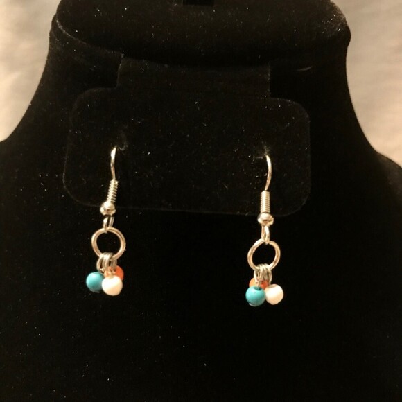 Paparazzi Colorful Beaded Dangle Earrings - Picture 1 of 3